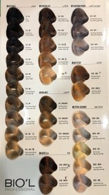 تصویر رنگ موی بیول کد 6.0 بلوند تیره طبیعی biol Hair Color (No6.0)