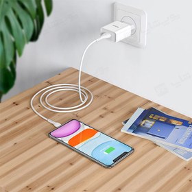 تصویر شارژر 10 وات هوکو مدل C81A به همراه کابل HOCO C81A Asombroso wall charger set with cable for