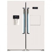 تصویر یخچال فریزر دوقلوی پلادیوم الکترواستیل مدل یونیک پلاس PD23 