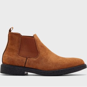 تصویر بوت‌های چرم مصنوعی چلسا برند robert wood Faux Suede Chelsea Boots