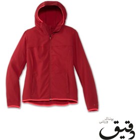 تصویر بادگیر ورزشی بروکس BROOKS WOMENS CANOPY JACKET زرشکی BROOKS WOMENS CANOPY JACKET