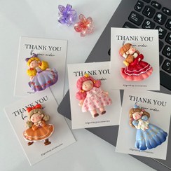 تصویر گیره ژورنالی عروسکی 