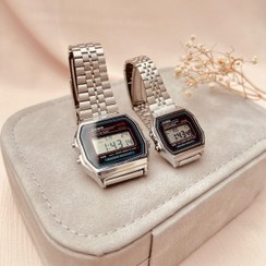 تصویر ساعت مچی کاسیو مدل A159WA-1D بند استیل زنانه و مردانه 