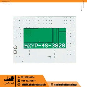 تصویر ماژول شارژ دشارژ باتری لیتیوم آهن فسفات 14.4 ولت HXYP-4S-3828 