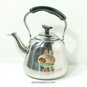 تصویر کتری 1 لیتری صافی دار استیل (یونیک) 