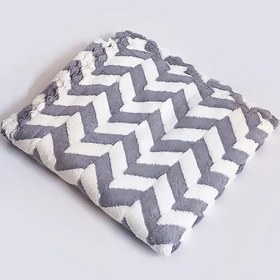 تصویر حوله دستی پولیشی وارداتی سایز 70 در 35 طرح مزدا 