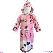 تصویر حوله پالتویی کودک آتنا مدل دورا سایز 70 