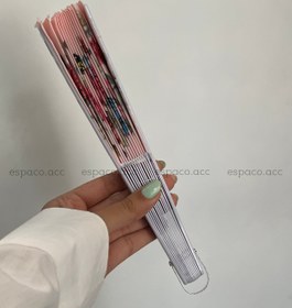 تصویر بادبزن طرح دار کد A427 