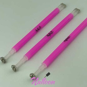 تصویر مگنت طرح گل ای اند ای A&E 