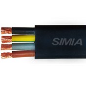 تصویر کابل برق افشان تخت 4 در 1.5 سیمیا Flexible flat cable 4*1.5 Simia