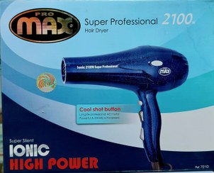 تصویر سشوار حرفه ای مدل ۷۲۱۰ پرومکس ۲۱۰۰ وات Promax hairdryer eef: 7210, 2100.w