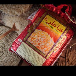 تصویر برنج هندی خاطره ۱۱۲۱ وزن ۱۰ کیلوگرم 