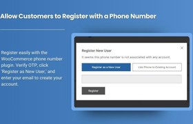 تصویر افزونه Registration & Login with Mobile Phone Number ثبت نام و ورود با شماره موبایل برای ووکامرس 1.2.0 