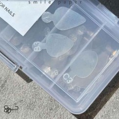 تصویر اسمایل پیپر ۵ فرم ۶۰ عددی کاشت ناخن مچا 