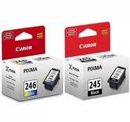 تصویر بسته دوتایی کارتریج کانن Canon PG-245 CL-246 