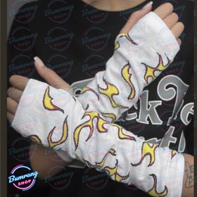 تصویر ساق دست بلند طرح آتیشی 