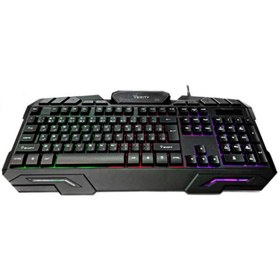 تصویر ست کیبورد و موس وریتی مدل GAMING KEYBOARD KITS VERITY V-KB6126GCW 