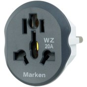 تصویر تبدیل 3 به 2 برق Marken WZ Adaptor