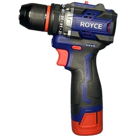 تصویر دریل شارژی 16.8 ولت رویس سه نظام فلزی (تمام صنعتی) مدل 16.8v Royce Three-Metal System Cordless Drill