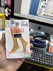 تصویر جوراب مچی زنانه پنتی شیشه ای ضخامت ۱۵ 