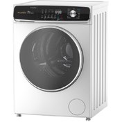 تصویر ماشین لباسشویی مجیک 10 کیلوگرم 1400 دور گیربکسی Full Toch Panel تیتانیوم مدل WM145M04 Washing Machine Magic Model WM145M0