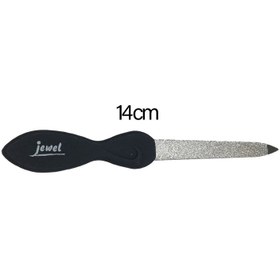تصویر سوهان مانیکور مخملی ناخن متوسط جول Jewel مدل GSN-517 Jewel velvet nail file code GSN-517