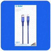 تصویر کابل شارژ USB به لایتنینگ ایکس کین مدل XK-126 طول 1.20 متر 