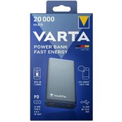 تصویر پاوربانک فست شارژ وارتا مدل 57983 Varta 