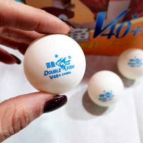 تصویر توپ پینگ پنگ تک ستاره دبل فیش 