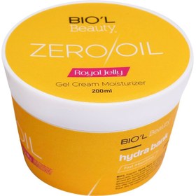 تصویر کرم ژل مرطوب کننده Zero Oil بیول حاوی عصاره رویال ژلی 