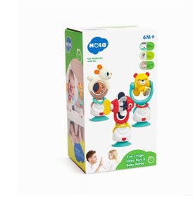 تصویر جغجغه چرخشی چسبان خرس هولا تویز (Hola toys-HE7975A)