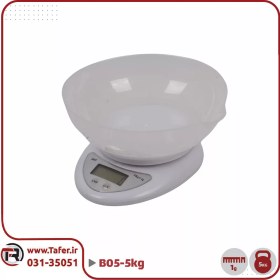 تصویر ترازوی آشپزخانه دیجیتال kitchen scale مدل B05 