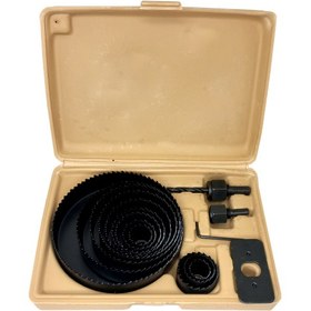 تصویر مجموعه ۱۶ عددی مته گرد بر چوب تات مدل T_27010 