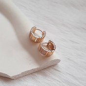 تصویر گوشواره زوپینگ طلایی کد 228 