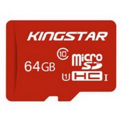 تصویر کارت حافظه microSDHC کینگ استار مدل 580X کلاس 10 استاندارد UHS-I U1 سرعت 85MBps ظرفیت 64 گیگابایت 