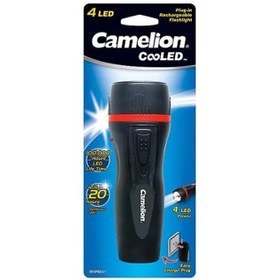 تصویر چراغ قوه دستی قابل شارژ کملیون مدل Camelion CooLED Rechargeable Flashlight RHP6041 