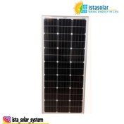 تصویر پنل خورشیدی 100 وات مونوکریستال برند ISOLA 