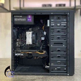 تصویر سیستم اقتصادی با پردازنده i3 12100F و کارت گرافیک RX 580 