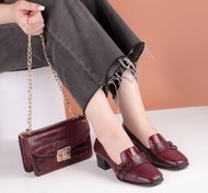 تصویر کفش زنانه چرم کد لیدی 