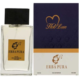 تصویر ادو پرفیوم مردانه مدل Erba Pura حجم 100 میل هات لاو Hot Love Eau De Parfum Erba Pura For Men 100 ml