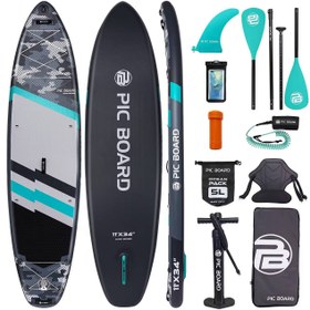 تصویر پدل‌ برد PIC BOARD مدل Camouflage Black 