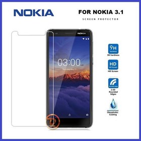 تصویر محافظ صفحه نمایش (گلس) تمام صفحه نوکیا 3.1 ا Nokia 3.1 Full Glass screensaver Black Nokia 3.1 Full Glass screensaver Black