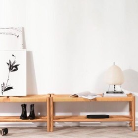 تصویر نیمکت با نشیمن کنفی لِویرا 