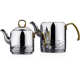 تصویر ست کتری و قوری کرکماز مدل A227 Korkmaz Kettle set A227