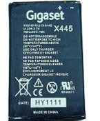 تصویر باتری تلفن بی سیم گیگاست 750mAh مدل X445 