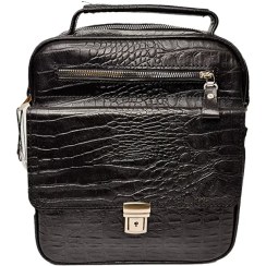 تصویر کیف دوشی چرم مردانه طرح هیکو 