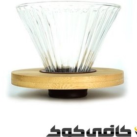 تصویر دریپر اوریگامی شیشه ای 