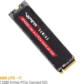 تصویر اس اس دی اینترنال پاتریوت مدل VP4300 Lite ظرفیت 500 گیگابایت Patriot VP4300 Lite 500GB M.2 PCIe Gen4 x4 Gaming SSD