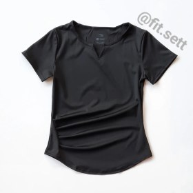 تصویر تیشرت یقه کوبایی 