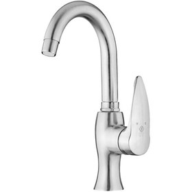 تصویر شیر روشویی متحرک کاویان مدل پروانه Kavian movable washbasin faucet butterfly model